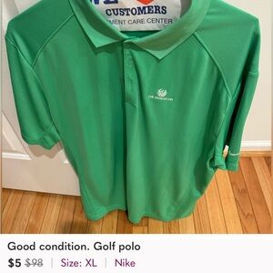 Nike Green men’s polo I